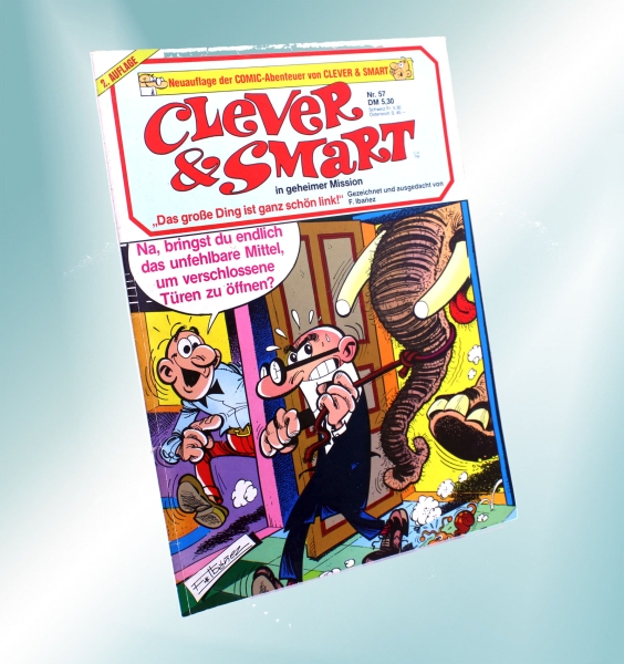 Clever & Smart in geheimer Mission Comic Album Nr. 57 (2. Auflage): Das große Ding ist ganz schön link!